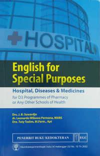 Image of English for Special Purposes: Hospital, Diseases & Medicines