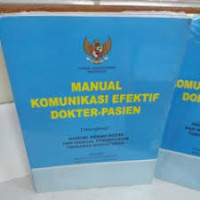 Image of Manual Komunikasi Efektif Dokter-Pasien